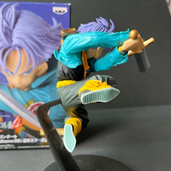 BANDAI BANPRESTO DRAGON BALL SCULTURES COLOSSEUM 4 VOL 5 TRUNKS FIGURE - Picture 4 of 11